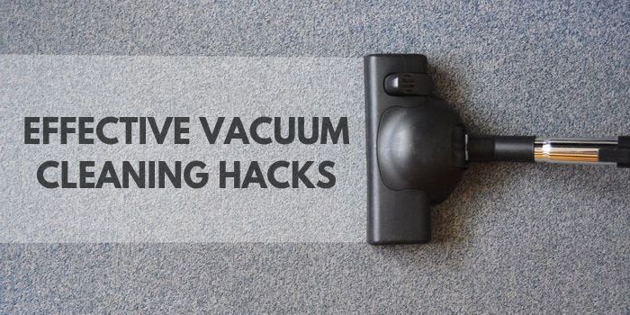14 Effective Vacuum Cleaning Hacks You Need to Know