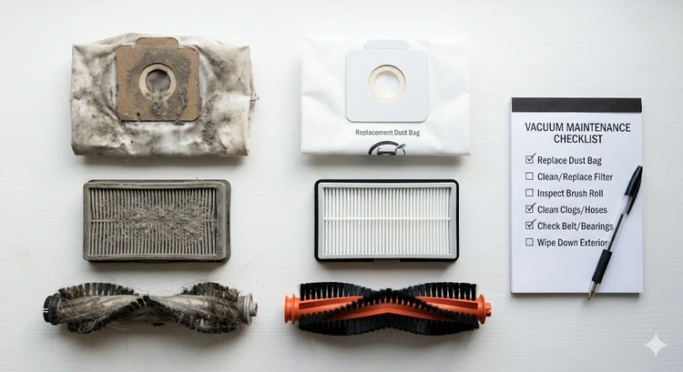 How Often Should You Replace Vacuum Bags, Filters, and Brush Rolls