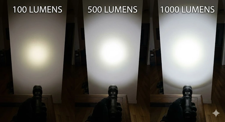 How to Choose a Flashlight by Lumens