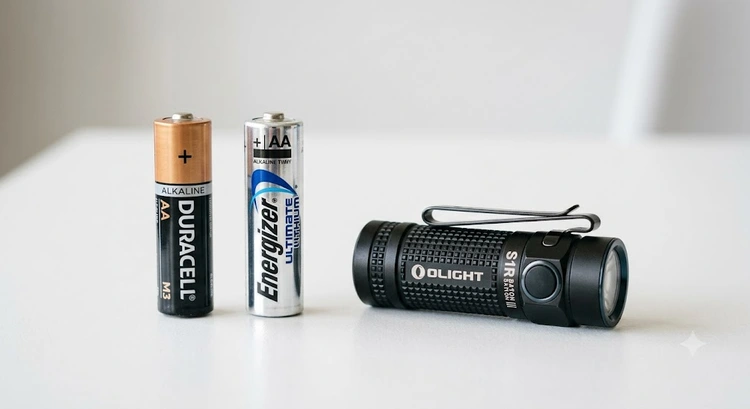 Alkaline vs Lithium Primary Batteries in Flashlights
