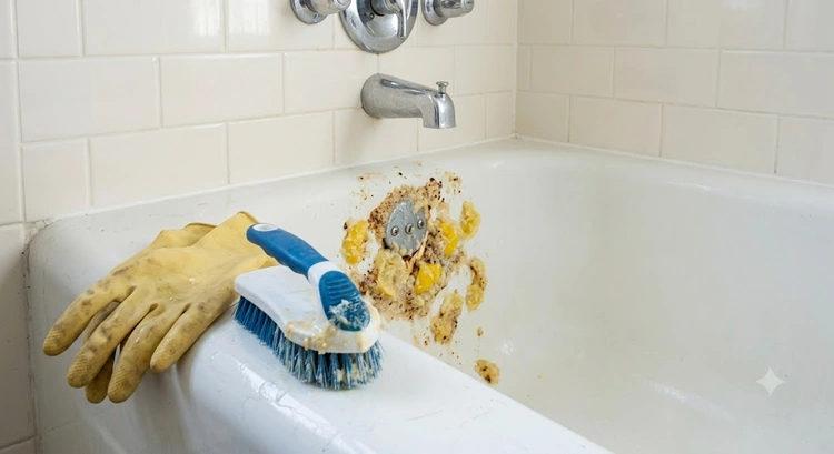 how to clean blinds without taking them down — wiping horizontal slats with a microfiber cloth