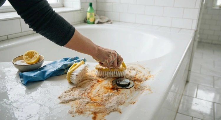 How to Remove Rust Stains from Bathtub and Sink