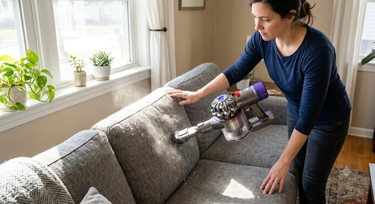 How to Vacuum Upholstery and Fabric Furniture the Right Way