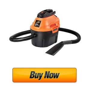 Armor All, AA255, 2.5 Gallon 2 Peak HP Wet/Dry Utility Shop Vacuum
