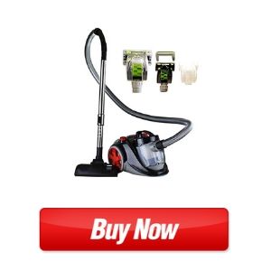 Ovente Bagless Canister Cyclonic Vacuum With HEPA Filter (ST2010)